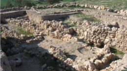 Gath 64 De stad Gath, de geboorteplaats van de Filistijnse reus Goliath, die de herders­jongen David velde met een steen uit zijn slinger, heeft een fascinerende geschie­denis. Je vindt er Bijbelse ruïnes en een prachtig landschap. In de Bijbelse tijd was het een van de vijf Filistijnse stadstaten, nu gelegen in Israël, 20 km ten oosten van Ashkelon.