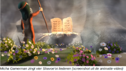 ShavuotMedley Op 12 en 13 juni was het Shavoe'ot, het Weken­feest. U mag luiste­ren naar een medley van vier Shavoe'ot liede­ren, met een ani­ma­tie van het geven van de Torah, de Wet, wat tijdens dit feest wordt gevierd, zeven weken na Pesach (Paas­feest).
