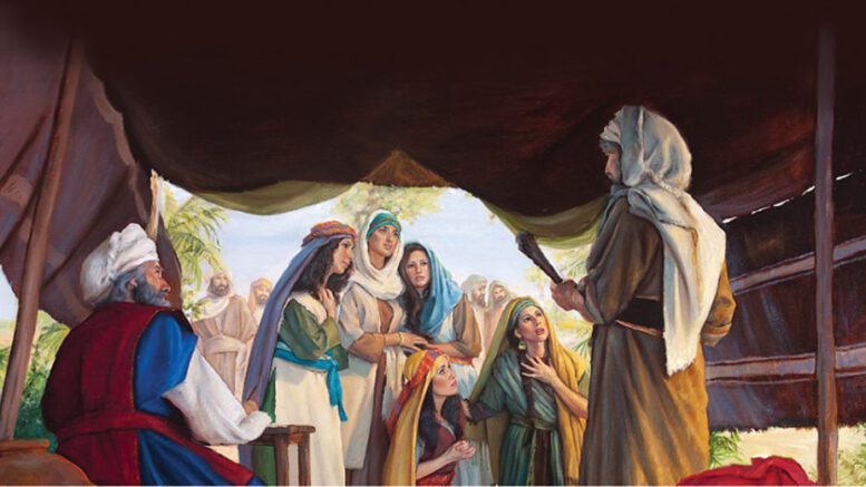 Numeri 27 Zelafead Een vijftal vrouwen in de Bijbel heeft belangrijk bijge­dra­gen aan de gelijk­waar­dig­heid van mannen en vrouwen. Het zijn geen beken­de vrouwen, u kent hun namen niet, en ze zwaai­den niet met span­doe­ken. Wie waren zij?